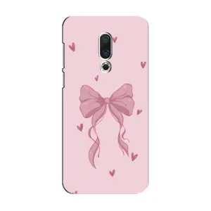 Чохол банти для Meizu 15 (Бант на рожевому)
