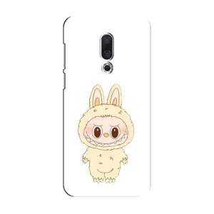 Чохол з принтом Лабубу для Meizu 15 (Бежевий Лабубу)