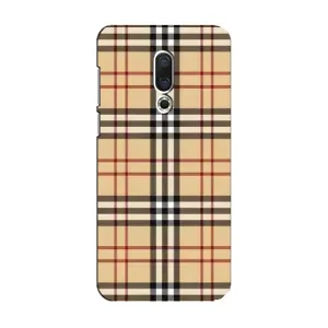 Чехол с рисунком «Burberry стиль» для Meizu 15