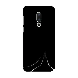 Чохол з картинками на чорному фоні для Meizu 15 (Дорога)