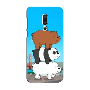 Чехлы с Пандами на Meizu 15 (Друзья)