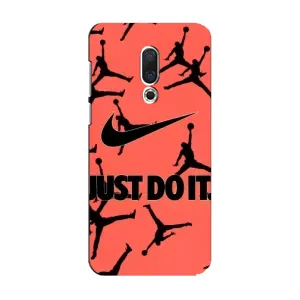 Силіконовый Чохол Nike Air Jordan на Мейзу 15 (Just Do It)