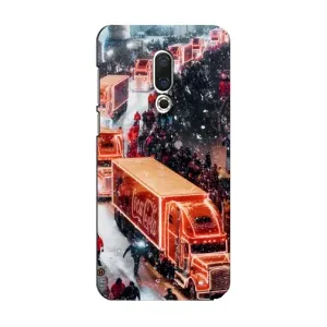 Чехлы на Новый Год Meizu 15 (Кока Кола)