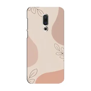 Чохол квітковий дизайн для Meizu 15 (Кориневий фон)