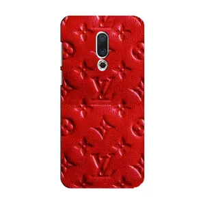 Текстурний Чохол Louis Vuitton для Мейзу 15 (Червоний ЛВ)