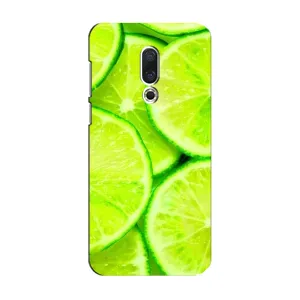 Чохол з зображенням смачної їжі для Meizu 15 (Лайм)