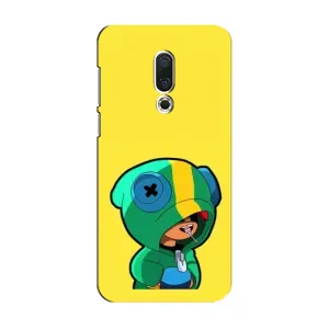 Чехол Бравл Старс для Meizu 15 (Леон (LEON))