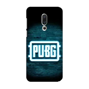 Чехол (TPU) с картинкой "Лого Пабг" на Мейзу 15 (Лого PUBG)
