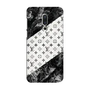 Чохол Стиль Louis Vuitton на Meizu 15 (LV на білому)