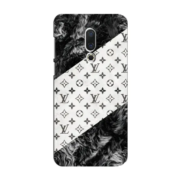 Чехол с рисунком «LV на белом» для Meizu 15