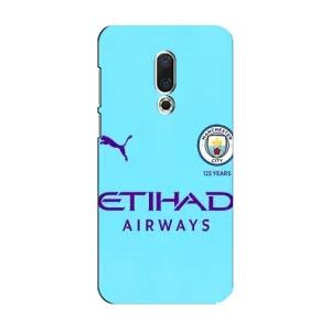 Силиконовые Чехлы принт Футбол на Meizu 15 (Man City)
