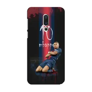 Чехол (TPU) с Футболистом на Meizu 15 (MBAPPE 10)