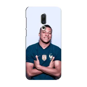 Чехол (TPU) с Футболистом на Meizu 15 (Мбаппешичка)