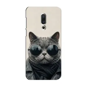 Чехол на тематику: Коты для Meizu 15 (Модный кот)