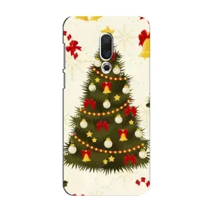 Чехол Новогодняя Елка на Meizu 15 (Новогодний принт)