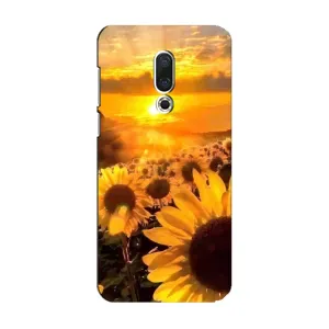 Чохол з Квітами для Meizu 15 (поле соняшників)