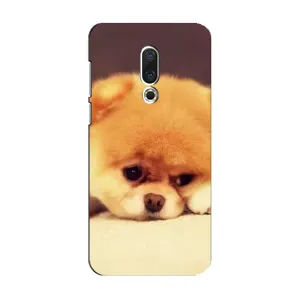 Чехол (ТПУ) Милые собачки для Meizu 15 (Померанский шпиц)