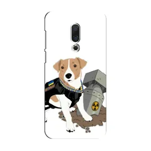 Чехол с принтом Собаки Патрон для Meizu 15 (Пёс Патрон с ракетой)