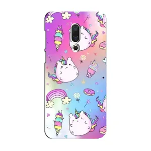 Чохол Unicorn на Meizu 15 (Веселка і Єдинорог)