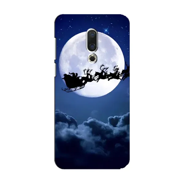 Чехол с рисунком «Санта - луна» для Meizu 15 Чехол с рисунком «Санта - луна» для Meizu 15