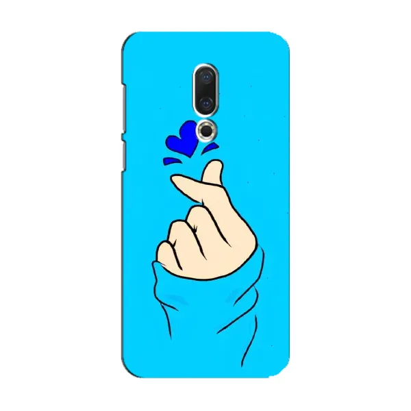 Чехол с рисунком «Сердце на синем» для Meizu 15 Чехол с рисунком «Сердце на синем» для Meizu 15
