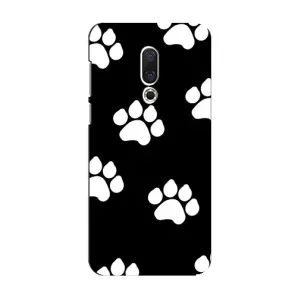 Бампер для Meizu 15 с картинкой "Песики" (Следы собак)