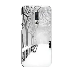 Чехлы на Новый Год Meizu 15 (Снегом замело)