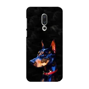 Бампер для Meizu 15 с картинкой "Песики" (Собака Мопс)