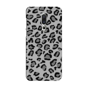 Чехол с леопардовым принтом на Meizu 15 (Темный леопрад)