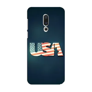 Чехол Флаг USA для Meizu 15 (USA)