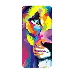 Чехол с картинкой на Meizu 15 (Яркий Лев)