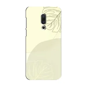 Чохол квітковий дизайн для Meizu 15 (Зелений фон)