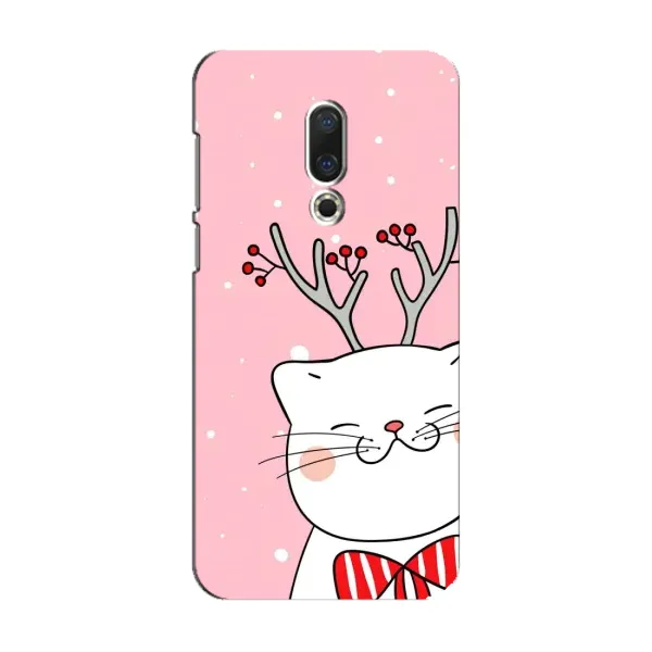 Чехол с рисунком «Зимний кот» для Meizu 15 Чехол с рисунком «Зимний кот» для Meizu 15