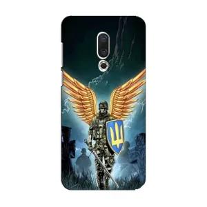 Патриотический Чехол для Meizu 15 (ЗСУ з крильями)
