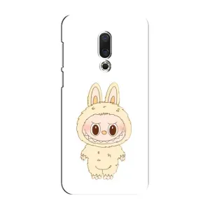 Чехол с принтом Лабубу для Meizu 16 Plus (Бежевый Лабубу)