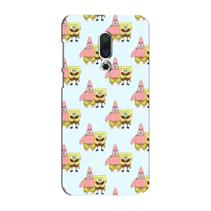 Чехлы с Патриком на Meizu 16 Plus (Боб и Патрик)