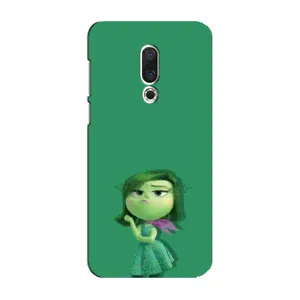 Чехол Головоломка для Meizu 16 Plus - (AlphaPrint) (Брезгливость)