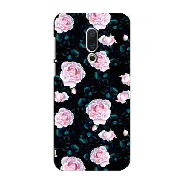 Чехол с рисунком «Чайные розы» для Meizu 16 Plus Чехол с рисунком «Чайные розы» для Meizu 16 Plus
