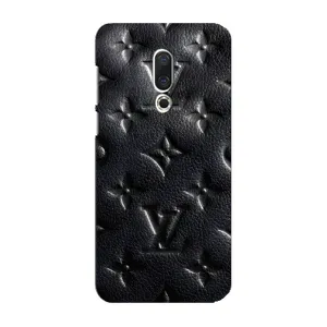 Текстурний Чохол Louis Vuitton для Мейзу 16 Плюс (Чорний ЛВ)