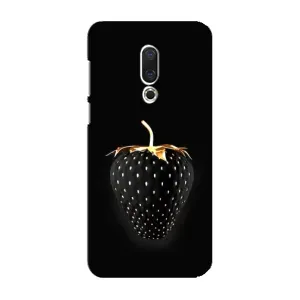 Чохол з зображенням смачної їжі для Meizu 16 Plus (Чорна полуниця)