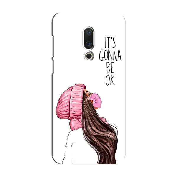 Чехол с рисунком «Девушка в маске» для Meizu 16 Plus Чехол с рисунком «Девушка в маске» для Meizu 16 Plus