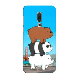 Чехлы с Пандами на Meizu 16 Plus (Друзья)