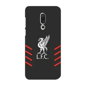 Силиконовые Чехлы принт Футбол на Meizu 16 Plus (Эмблема Liverpool)