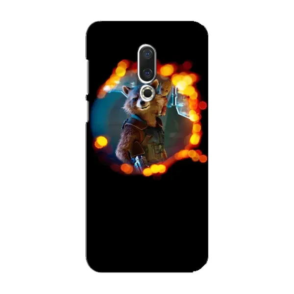 Чехол с рисунком «Енот Ракета» для Meizu 16 Plus