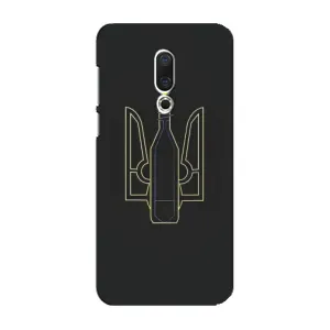 Чехол с картинкой (Патриотический ГЕРБ) на Meizu 16 Plus (Герб - Молотова)