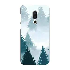 Літній Чохол на Meizu 16 Plus (Гірський Ліс)