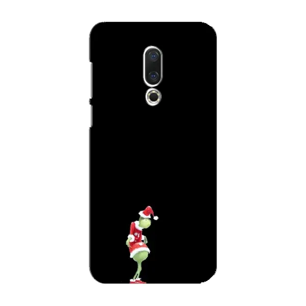 Чехол с рисунком «Гринч на чорном» для Meizu 16 Plus