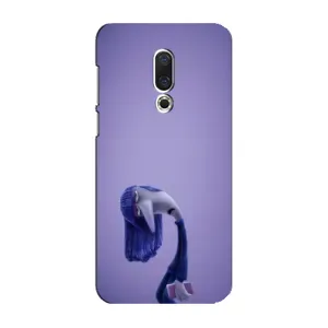 Чехол Головоломка для Meizu 16 Plus - (AlphaPrint) (Хандра)
