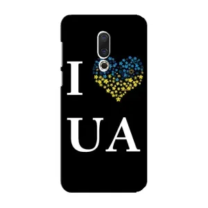 Силиконовый Чехол на Meizu 16 Plus (Я-Украина) (I Love UA)
