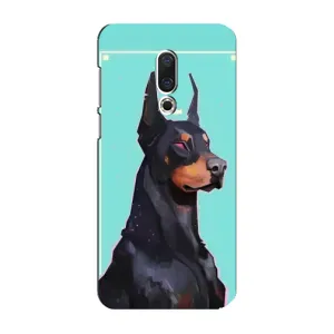 Чехол ДОБЕРМАН для Meizu 16 Plus (Король доберман)